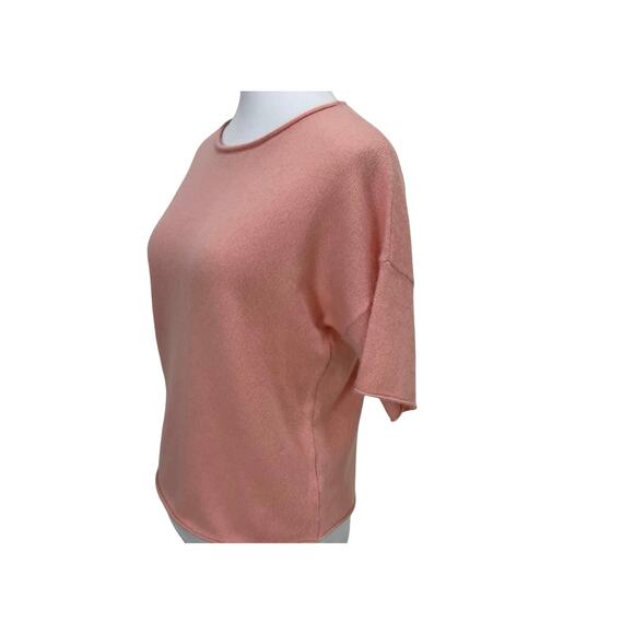 NWT 360 100% Cashmere Pink Sweater - Picture 4 of 9